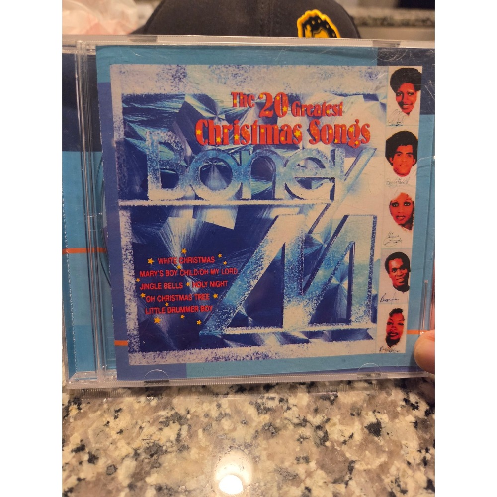 Boney M. 20 Greatest Christmas Songs CD Holiday Music Blue Jewel Case 16 Tracks